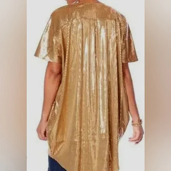 Shavonne Dorsey Gold Sequin  Leisure Suit - Picture 4 of 11